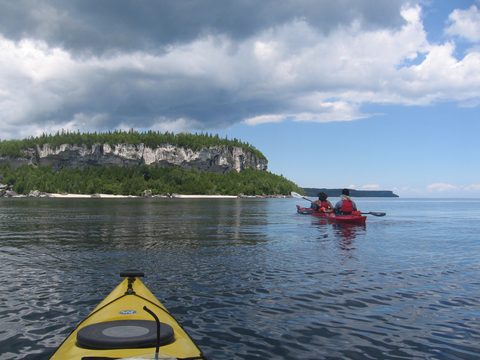 Photo from Backpack or Kayak camping, Reed's Dump, Bruce Peninsula