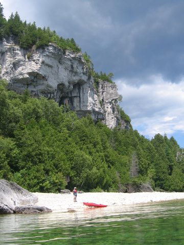 Photo from Backpack or Kayak camping, Reed's Dump, Bruce Peninsula