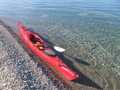 Photo from Backpack or Kayak camping, Reed's Dump, Bruce Peninsula
