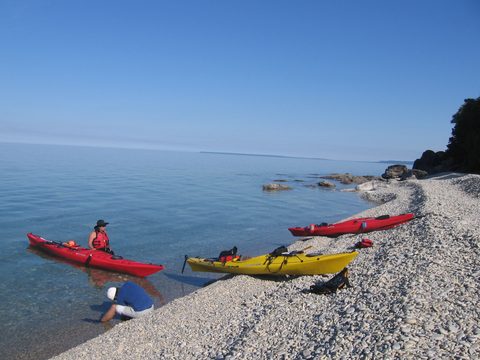 Photo from Backpack or Kayak camping, Reed's Dump, Bruce Peninsula