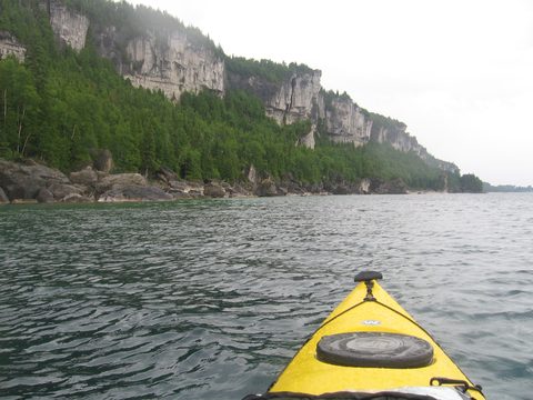 Photo from Backpack or Kayak camping, Reed's Dump, Bruce Peninsula