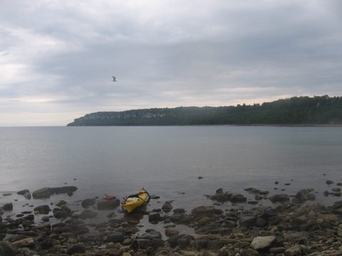 Photo from Backpack or Kayak camping, Reed's Dump, Bruce Peninsula