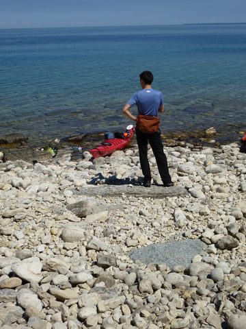 Photo from Backpack or Kayak camping, Reed's Dump, Bruce Peninsula