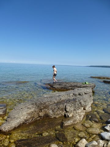 Photo from Backpack or Kayak camping, Reed's Dump, Bruce Peninsula
