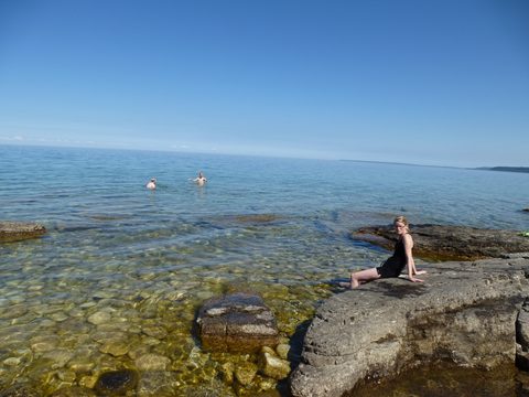 Photo from Backpack or Kayak camping, Reed's Dump, Bruce Peninsula