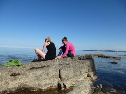 Photo from Backpack or Kayak camping, Reed's Dump, Bruce Peninsula