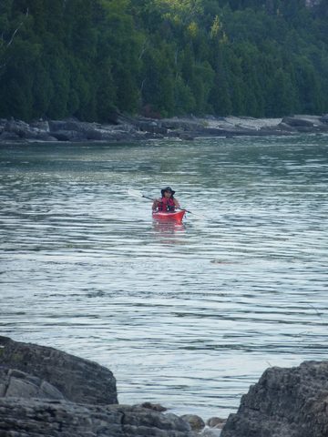 Photo from Backpack or Kayak camping, Reed's Dump, Bruce Peninsula