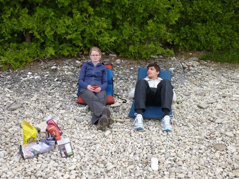 Photo from Backpack or Kayak camping, Reed's Dump, Bruce Peninsula