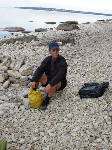 Photo from Backpack or Kayak camping, Reed's Dump, Bruce Peninsula
