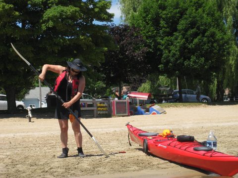 Photo from Backpack or Kayak camping, Reed's Dump, Bruce Peninsula