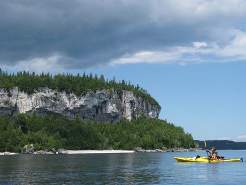 Photo from Backpack or Kayak camping, Reed's Dump, Bruce Peninsula