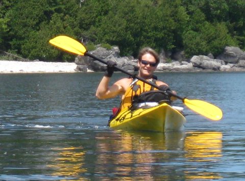 Photo from Backpack or Kayak camping, Reed's Dump, Bruce Peninsula