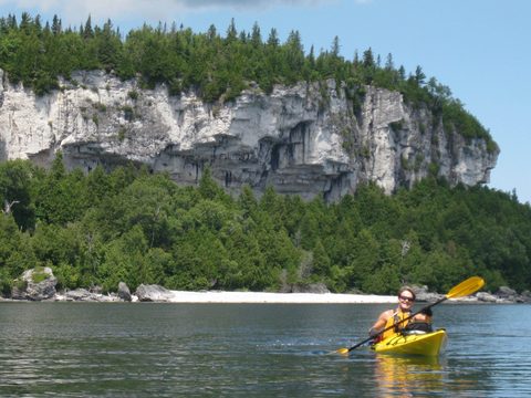 Photo from Backpack or Kayak camping, Reed's Dump, Bruce Peninsula