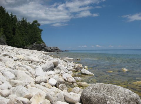 Photo from Backpack or Kayak camping, Reed's Dump, Bruce Peninsula