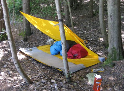Photo from Backpack or Kayak camping, Reed's Dump, Bruce Peninsula