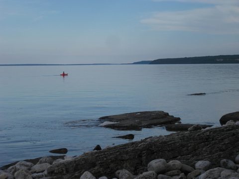 Photo from Backpack or Kayak camping, Reed's Dump, Bruce Peninsula