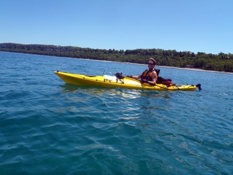 Photo from Backpack or Kayak camping, Reed's Dump, Bruce Peninsula