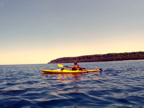 Photo from Backpack or Kayak camping, Reed's Dump, Bruce Peninsula