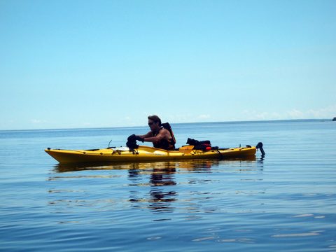 Photo from Backpack or Kayak camping, Reed's Dump, Bruce Peninsula
