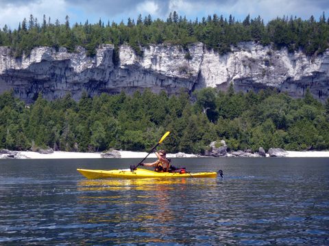 Photo from Backpack or Kayak camping, Reed's Dump, Bruce Peninsula
