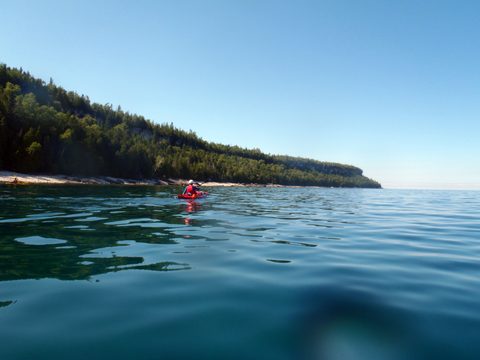Photo from Backpack or Kayak camping, Reed's Dump, Bruce Peninsula