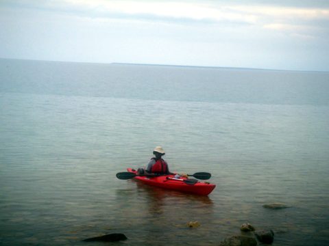 Photo from Backpack or Kayak camping, Reed's Dump, Bruce Peninsula