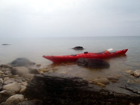 Photo from Backpack or Kayak camping, Reed's Dump, Bruce Peninsula