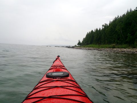 Photo from Backpack or Kayak camping, Reed's Dump, Bruce Peninsula