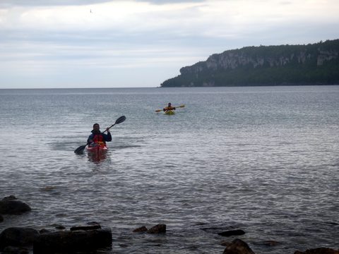 Photo from Backpack or Kayak camping, Reed's Dump, Bruce Peninsula