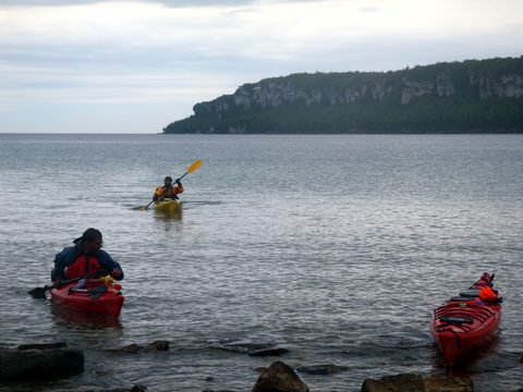 Photo from Backpack or Kayak camping, Reed's Dump, Bruce Peninsula