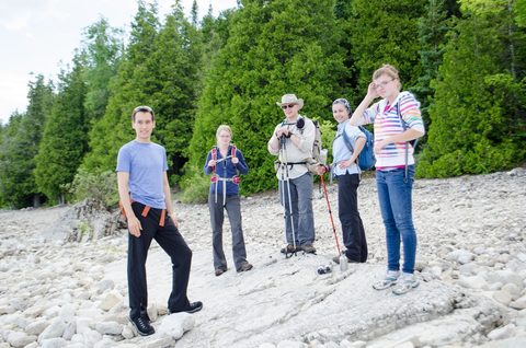 Photo from Backpack or Kayak camping, Reed's Dump, Bruce Peninsula