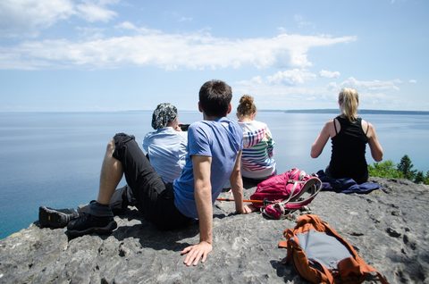 Photo from Backpack or Kayak camping, Reed's Dump, Bruce Peninsula