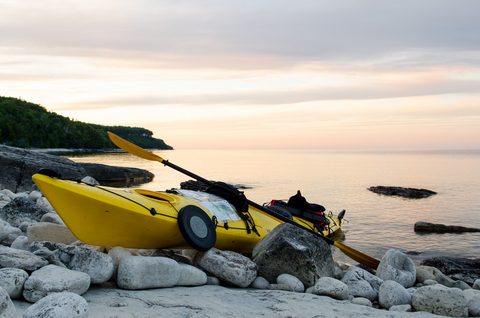 Photo from Backpack or Kayak camping, Reed's Dump, Bruce Peninsula