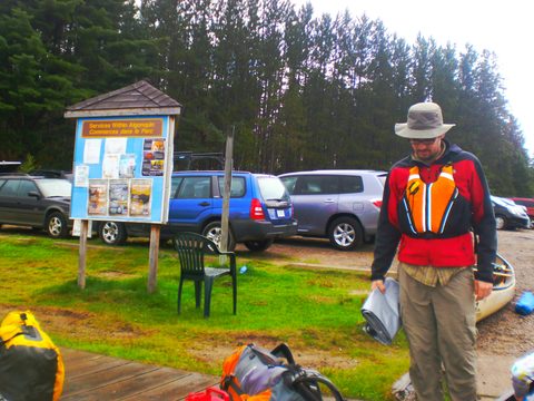 Photo from Canoe & camp on Oxtongue river