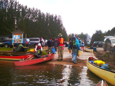 Photo from Canoe & camp on Oxtongue river