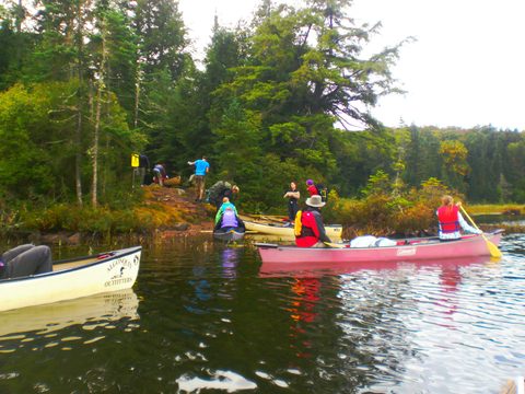 Photo from Canoe & camp on Oxtongue river