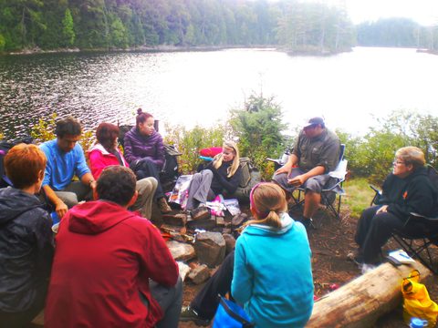 Photo from Canoe & camp on Oxtongue river