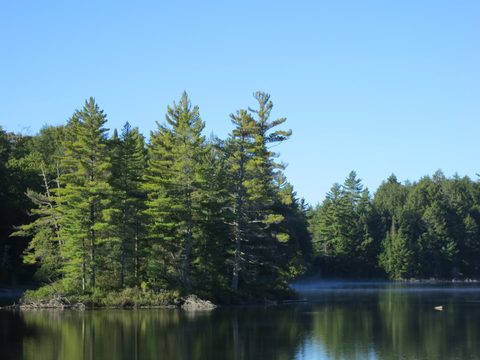 View from our campsite