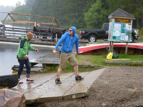 Photo from Canoe & camp on Oxtongue river