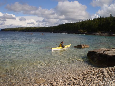 Photo from Kayaking, Bruce Peninsula National Park, through paddle