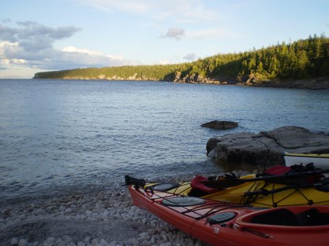 Photo from Kayaking, Bruce Peninsula National Park, through paddle