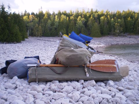 Photo from Kayaking, Bruce Peninsula National Park, through paddle