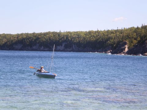 Photo from Kayaking, Bruce Peninsula National Park, through paddle