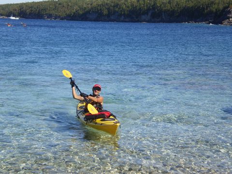 Photo from Kayaking, Bruce Peninsula National Park, through paddle