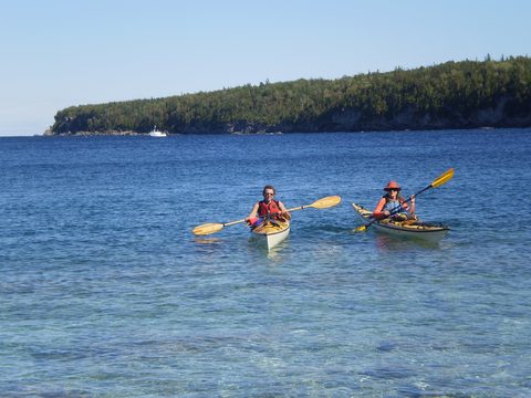 Photo from Kayaking, Bruce Peninsula National Park, through paddle