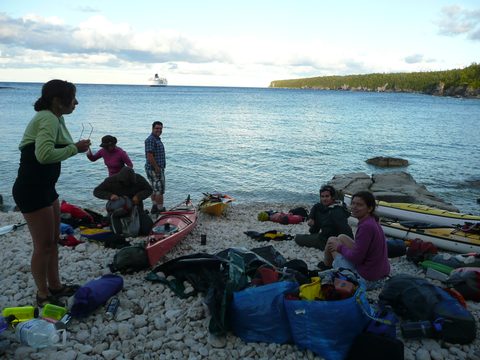 Photo from Kayaking, Bruce Peninsula National Park, through paddle