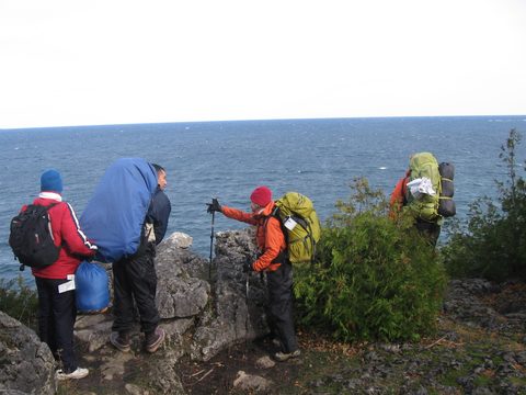 Photo from Backpacking, McKay's Harbour, Bruce Trail