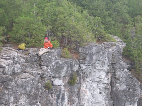 Photo from Backpacking, McKay's Harbour, Bruce Trail