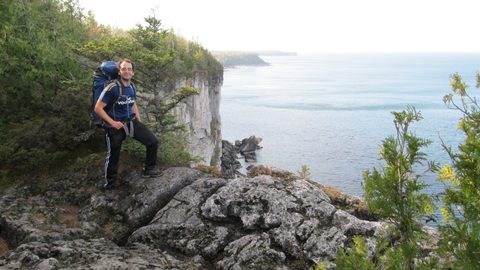 Photo from Backpacking, Bruce Peninsula National Park
