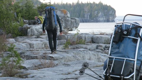 Photo from Backpacking, Bruce Peninsula National Park